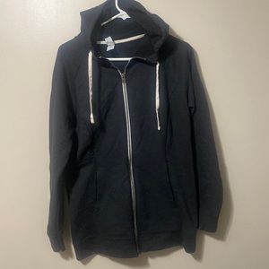 Black Zip Up Hoodie